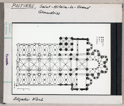 Vorschaubild Poitiers: Saint-Hilaire, Grundriss 